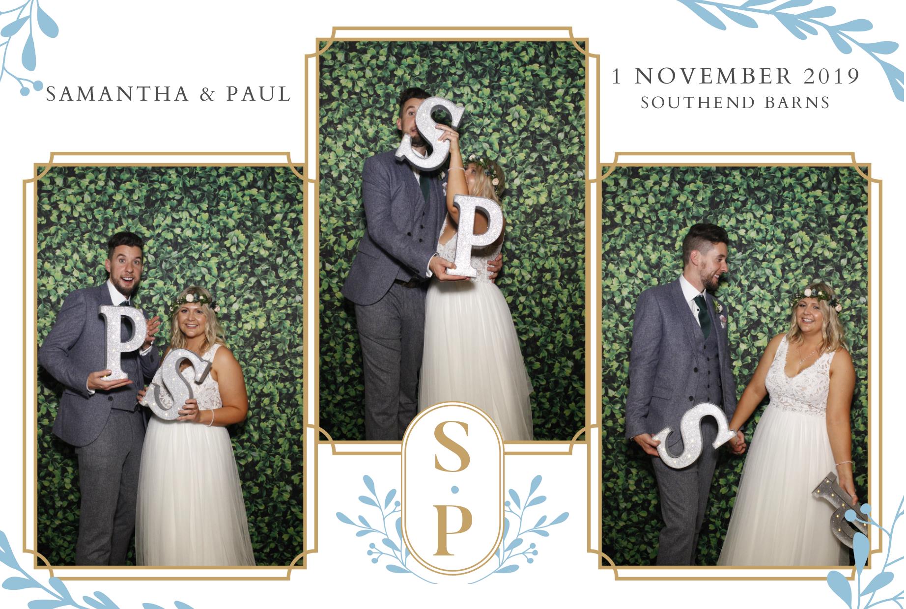 Paul and Samantha's Wedding | View more photos from the event at gallery.myphotoboothexperience.co.uk/u/MyPhotoBoothExperienceLtd/Paul-and-Samanthas-Wedding